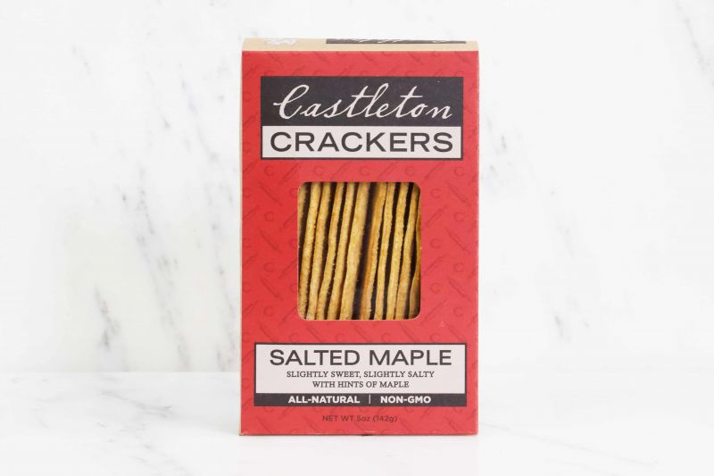 Castleton Salted Maple Crackers - 5 oz.