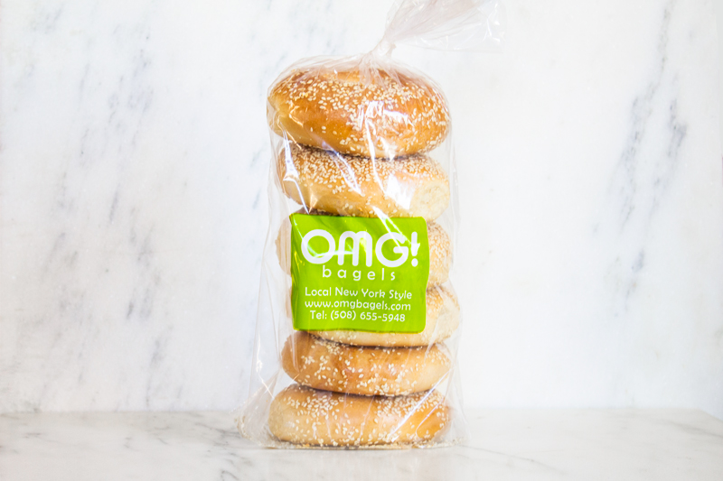 OMG! Sesame Bagels (frozen) 6 pk.