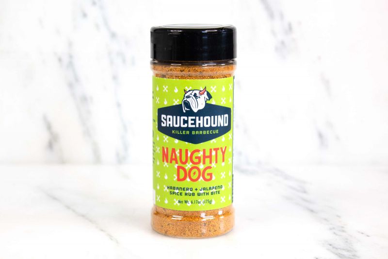 Saucehound Naughty Dog Habanero Jalapeno Rub - 6.1 oz.
