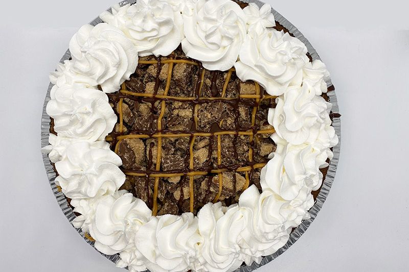 Peanut Butter Cup Ice Cream Pie (9